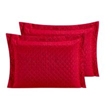 Kit 4 Portas Travesseiro Com Aba 70cmx50cm Matelasse