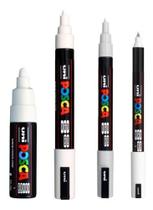 Kit 4 Poscas Brancas PC1MR.PC3M.5M.7M Varias pontas Kit 4 Poscas Brancas PC1MR.PC3M.5M.7M Varias pontas