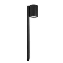 Kit 4 Poste Balizador de Jardim Direcionável 40cm P/ Lâmpada Dicroica Preto