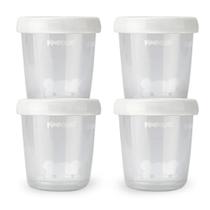Kit 4 Pote Armazenamento Recipiente para Leite Materno Pimpolho 180ml Sem BPA, Empalhável Kit 4 Pote Armazenamento Recipiente para Leite Materno Pimpolho 180ml Sem BPA, Empalhável