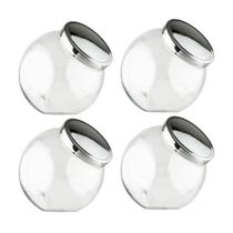 Kit 4 Pote Baleiro Grande 2,5l Tampa de Rosca Premium Kit 4 Pote Baleiro Grande 2,5l Tampa de Rosca Premium