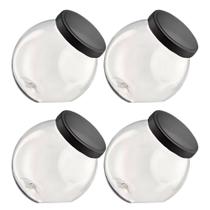Kit 4 Pote Baleiro Grande 2,5l Tampa de Rosca Premium Kit 4 Pote Baleiro Grande 2,5l Tampa de Rosca Premium
