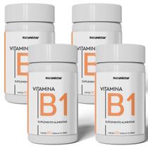 Kit 4 Pote De Vitamina B1 A Melhor Tiamina 240 Cápsulas Pura Thiamine Sem Sabor Original Alta Pureza Kit 4 Pote De Vitamina B1 A Melhor Tiamina 240 Cápsulas Pura Thiamine Sem Sabor Original Alta Pureza
