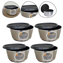 Kit 4 Pote Organizador Multiuso Hermético 2 Litros Bpa Free Kit 4 Pote Organizador Multiuso Hermético 2 Litros Bpa Free