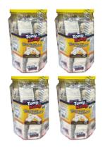 Kit 4 potes c/ 20un Doce Torrone c/ Amendoim Festa Junina