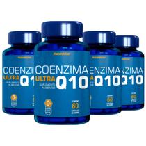 Kit 4 Potes Coenzima Q10 Suplemento Alimentar Natural Pura 240 Cápsulas Ubiquinona Vitamina COQ-10 Natunéctar Kit 4 Potes Coenzima Q10 Suplemento Alimentar Natural Pura 240 Cápsulas Ubiquinona Vitamina COQ-10 Natunéctar