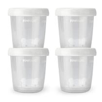 Kit 4 Potes De Leite Materno Pimpolho 180ml Cada Hermético Tampa Rosqueável Freezer Micro-ondas Livre BPA Kit 4 Potes De Leite Materno Pimpolho 180ml Cada Hermético Tampa Rosqueável Freezer Micro-ondas Livre BPA