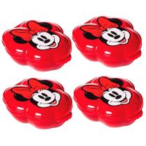 kit 4 Potes de Lembrança Estampa da Minnie Vermelha Plasútil kit 4 Potes de Lembrança Estampa da Minnie Vermelha Plasútil