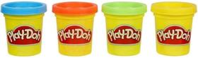 Kit 4 Potes De Massinha Play-Doh Az/Am/Vd/Lr Play Doh E4867