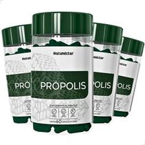 Kit 4 Potes Extrato Própolis Premium Seco Natural 240 Capsulas Concentrado Suplemento Imunidade Kit 4 Potes Extrato Própolis Premium Seco Natural 240 Capsulas Concentrado Suplemento Imunidade