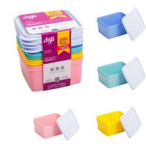 KIT 4 Potes Herméticos Essencial DUP 1L Micro-Ondas Lava-Louças Freezer Bpa Free KIT 4 Potes Herméticos Essencial DUP 1L Micro-Ondas Lava-Louças Freezer Bpa Free