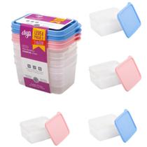 KIT 4 Potes Herméticos Essencial DUP 250ml Micro-Ondas Lava-Louças Freezer Bpa Free KIT 4 Potes Herméticos Essencial DUP 250ml Micro-Ondas Lava-Louças Freezer Bpa Free