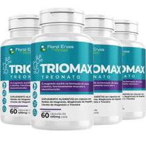 Kit 4 Potes Ma gnési o L Tre ona to Trioma x Floral Ervas