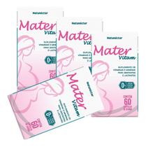 Kit 4 Potes Mater Vitam Natunectar 240 Capsulas 500mg
