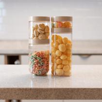 Kit 4 potes organizador conecta - UZ