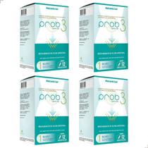Kit 4 Potes Probi3 Suplemento Alimentar Natural Probiótico Lactobacillus Vitamínico Pura 48 Capsulas Kit 4 Potes Probi3 Suplemento Alimentar Natural Probiótico Lactobacillus Vitamínico Pura 48 Capsulas