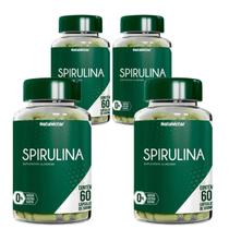 Kit 4 Potes Spirulina Suplemento Alimentar Natural Vitaminas 100% Puro Natunéctar 240 Capsulas Kit 4 Potes Spirulina Suplemento Alimentar Natural Vitaminas 100% Puro Natunéctar 240 Capsulas