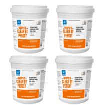 Kit 4 potes Wipes Clean By Peroxy Lenços Limpeza - Spartan