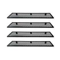 Kit 4 Prateleiras Grade 20x76cm Urbano Estilo Industrial Kit 4 Prateleiras Grade 20x76cm Urbano Estilo Industrial