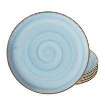 Kit 4 Prato Raso Classhome Ceramica Caoba - ul