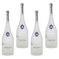 KIT 4 Pravda Vodka 1.750L