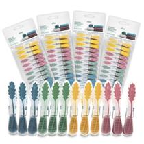 Kit 4 Pregador de Roupas Embalagem c/ 12un Desenho de Folha Colorido - Sanremo