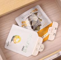 Kit 4 Prendedor Clips Fecha Embalagem Pacote Salgadinhos