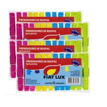 Kit 4 Prendedor De Roupa Fiat Lux Plástico Pacote12 Un Cada Kit 4 Prendedor De Roupa Fiat Lux Plástico Pacote12 Un Cada