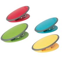 Kit 4 Prendedores Clip Veda Alimento Lacre Colorido Chef'n