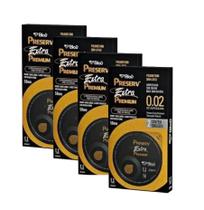 Kit 4 Preservativo Preserv Extra Premium C/2 Camisinhas