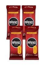 Kit 4 Preservativo Prudence Clássico LV8/PG6