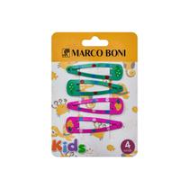 Kit 4 Presilhas De Cabelo Infantil Tic Tac Colors Marco Boni Cor:Colorido Kit 4 Presilhas De Cabelo Infantil Tic Tac Colors Marco Boni Cor:Colorido