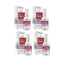 Kit 4 Pró Fígado Cães Insuficiência Hepática Homeopet 30ml Kit 4 Pró Fígado Cães Insuficiência Hepática Homeopet 30ml