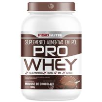Kit 4 Pro Whey Fisionutri 900G Mousse De Chocolate