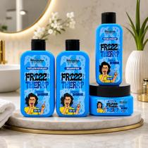 Kit 4 Produtos Rhenuks Freeze Therapy Terapia Anti-Frizz Linha Capilar Kit 4 Produtos Rhenuks Freeze Therapy Terapia Anti-Frizz Linha Capilar