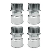 Kit 4 Prolongador Extensão Curta Cromada 3/4 DN20 Hidráulica Kit 4 Prolongador Extensão Curta Cromada 3/4 DN20 Hidráulica