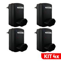 Kit 4 Protetor Eletrônico De Tomada Contra Surtos De Energia Para TV Aparelho de Som