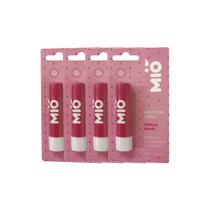 Kit 4 Protetor Labial Mió Sabor Cereja Shine 3,6g
