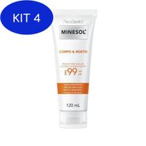 Kit 4 Protetor Neostrata Minesol Rosto E Corpo Fps 99 -