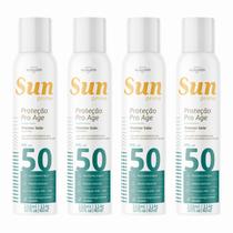 Kit 4 Protetor Solar Pro Age FPS 50 My Health 150ml Antioxidante e Anti-envelhecimento