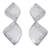 Kit 4 Protetores Canto De Mesa Quina Bebe Criança Cantoneira