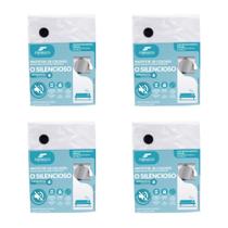 Kit 4 Protetores de Colchão Silencioso