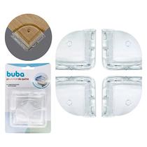 Kit 4 Protetores de Quina Mesa Cantoneira Adesivo Bebê Buba