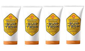 Kit 4 Protetores Solar Esportivo Vegano 5H Duração 30 FPS 720g Suntech