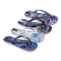 Kit 4 Prs Chinelo Sandália Masculino Borracha Estampado K116