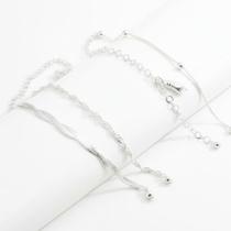 Kit 4 Pulseiras Com Figa Prata Legitima 925 Kit 4 Pulseiras Com Figa Prata Legitima 925