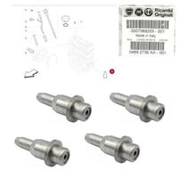 Kit 4 Pulverizador Óleo Jet Cooler Marea 1.6 Mpi 16v 2004 2005