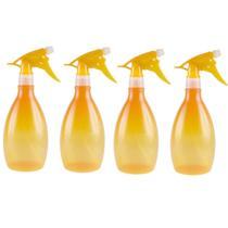 Kit 4 Pulverizadores Manual Leve Névoa Guarany para Jardim - 750ml
