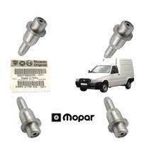 kit 4 Pulverizadores Óleo Jet Cooler fiorino motor 1.3 2004 2005 2006 2007 2008 2009 a 2013