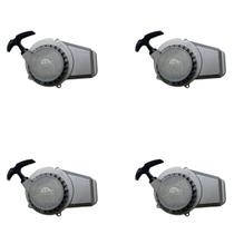 Kit 4 Puxador Partida Manual Para Mini Moto 49cc Prata Kit 4 Puxador Partida Manual Para Mini Moto 49cc Prata